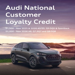 Audi National Customer Loyalty Credit